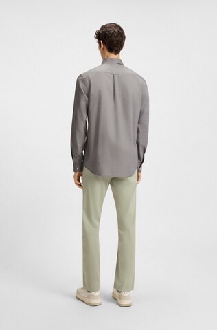 BOSS Regular fit Button Up Shirt 'Rickert' in Grey