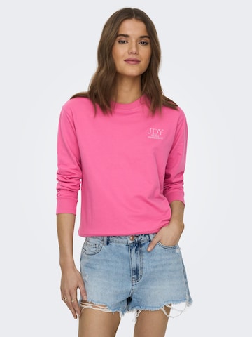 JDY Sweatshirt 'PARIS' in Pink: front