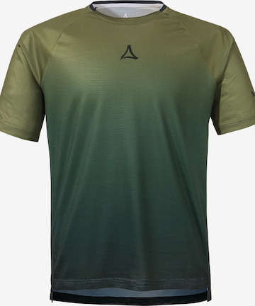 T-Shirt fonctionnel ' Bike Shirt Style Koitere MNS ' Schöffel en vert : devant