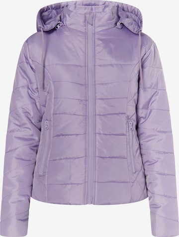 MYMO Between-season jacket in Purple: front