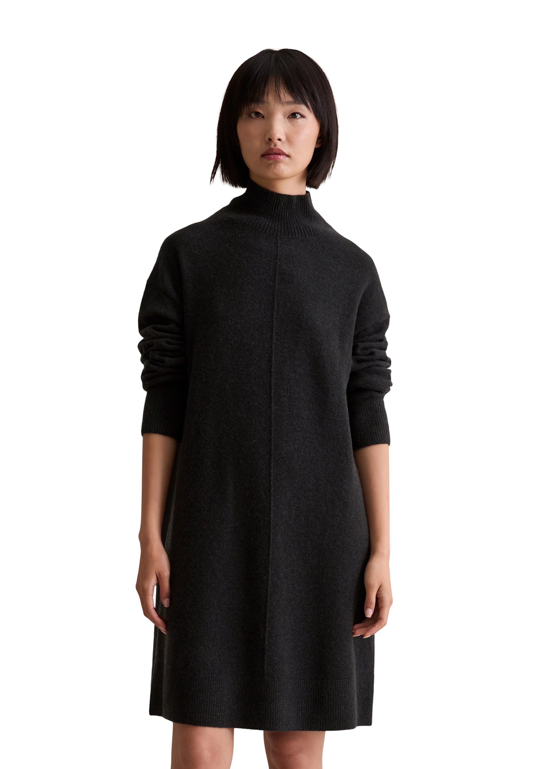 Marc O'Polo DENIM Knit dress in Black: front