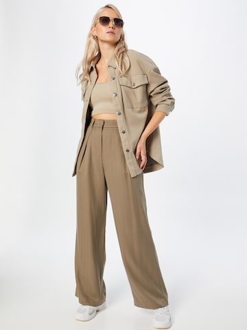 Urban Classics Bluse in Beige