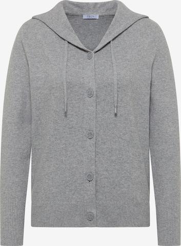 CECIL Knit Cardigan in Grey: front