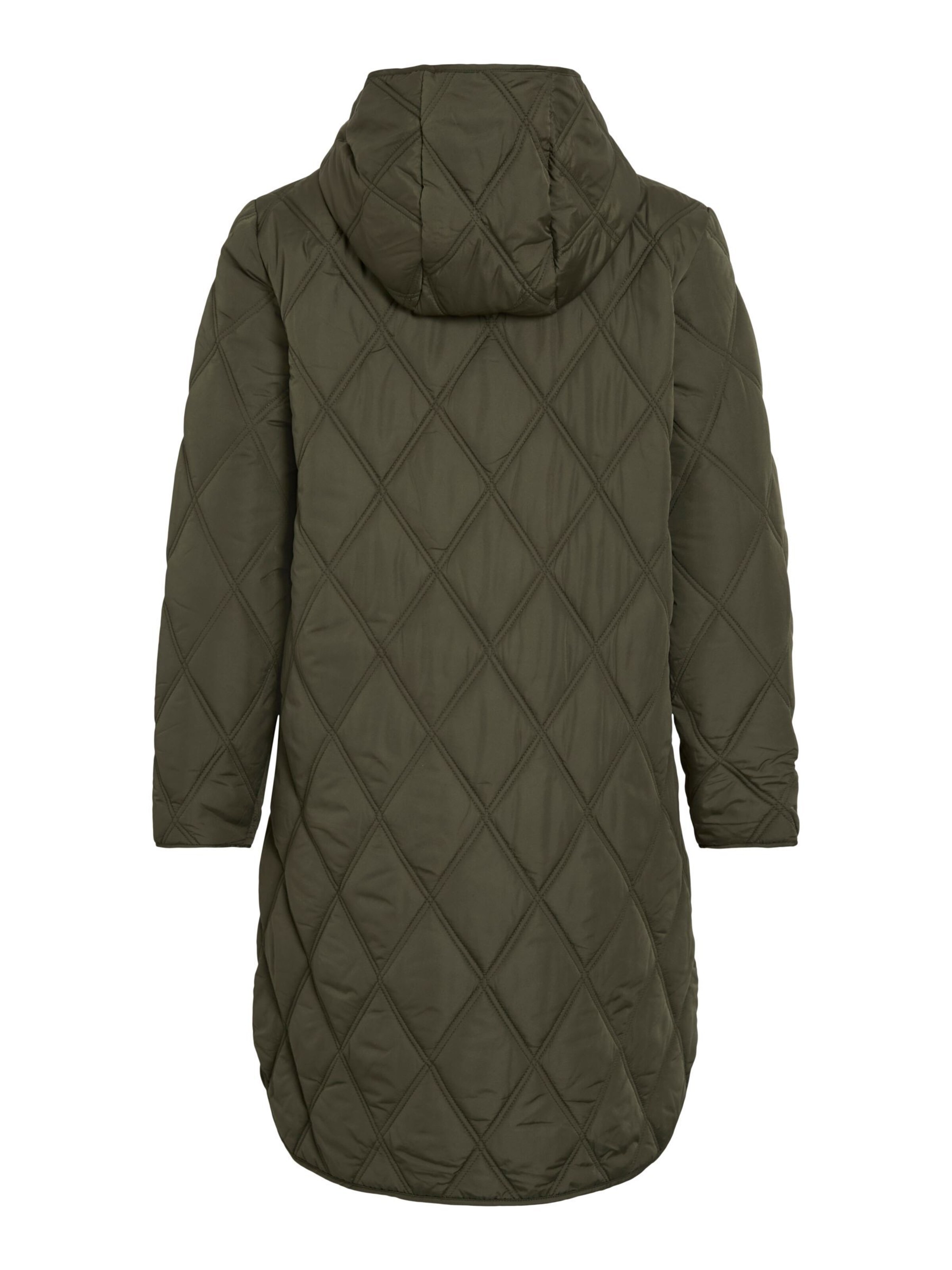 VILA Between-Seasons Coat in Green