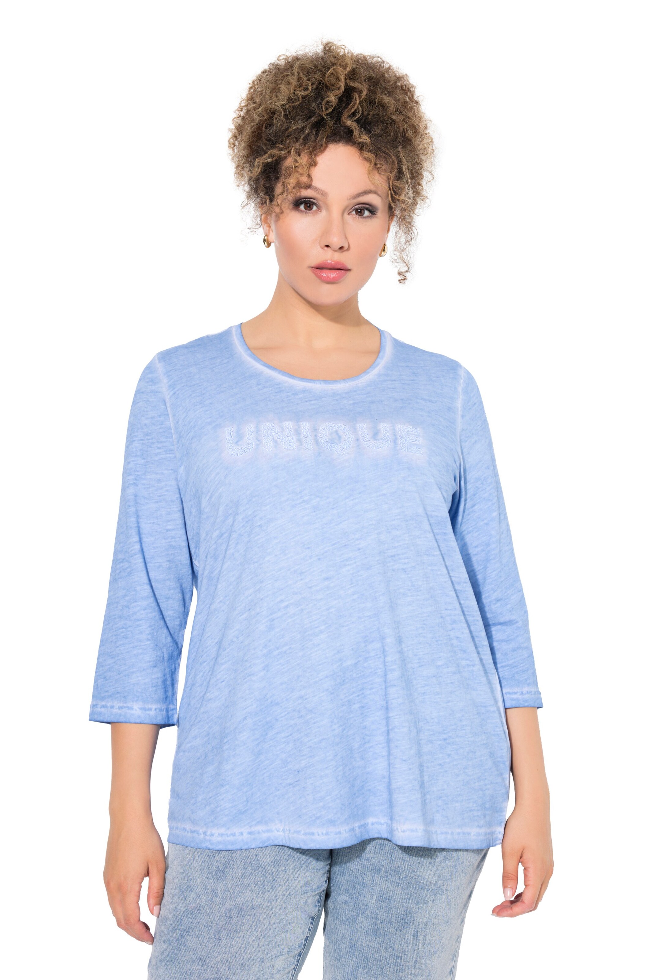 Ulla Popken Shirt in Blue: front