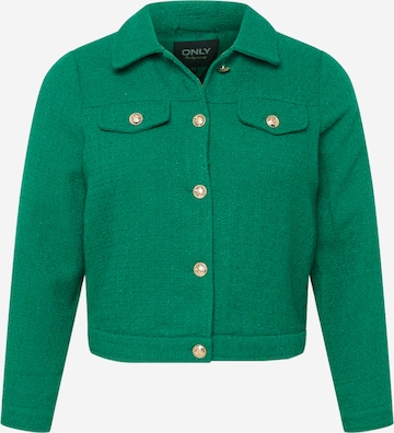 ONLY Curve Between-Season Jacket 'SYLVIE' in Green: front