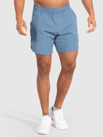 Smilodox Regular Sportbroek 'Emil' in Blauw: voorkant