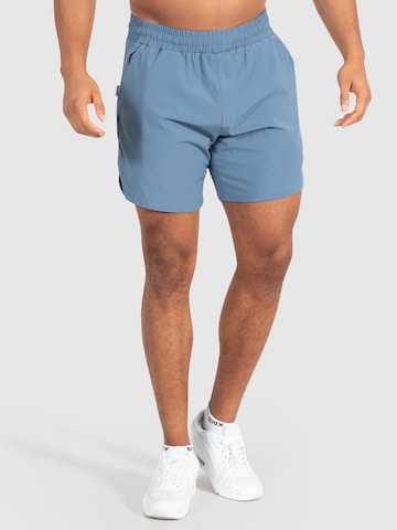 Regular Pantalon de sport 'Emil' Smilodox en bleu : devant