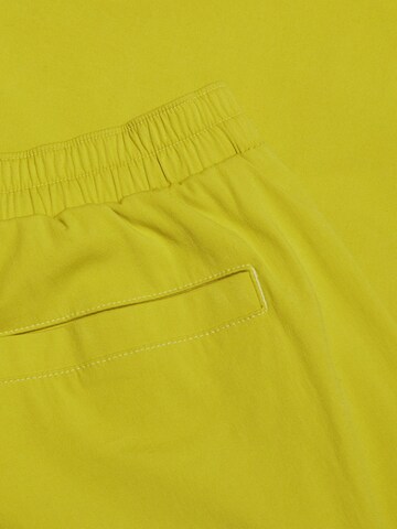 MAMMUT Regular Outdoor Pants in Yellow