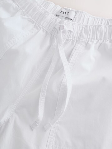 Next Loosefit Hose in Weiß