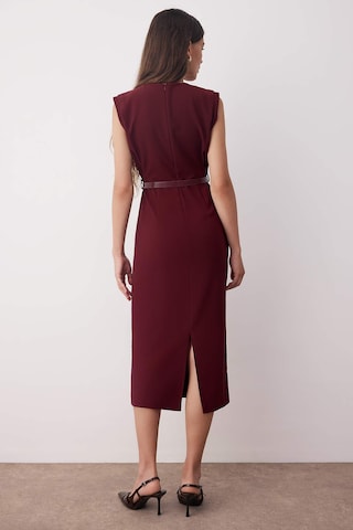 Trendyol - Vestido de tubo en rojo