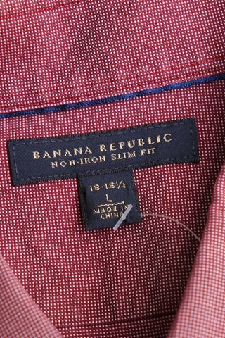 Banana Republic Hemd L in Rot