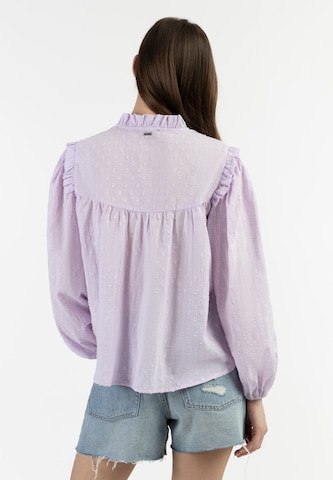 DreiMaster Vintage - Blusa 'Abrel' en lila