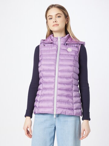 Gilet No. 1 Como en violet : devant