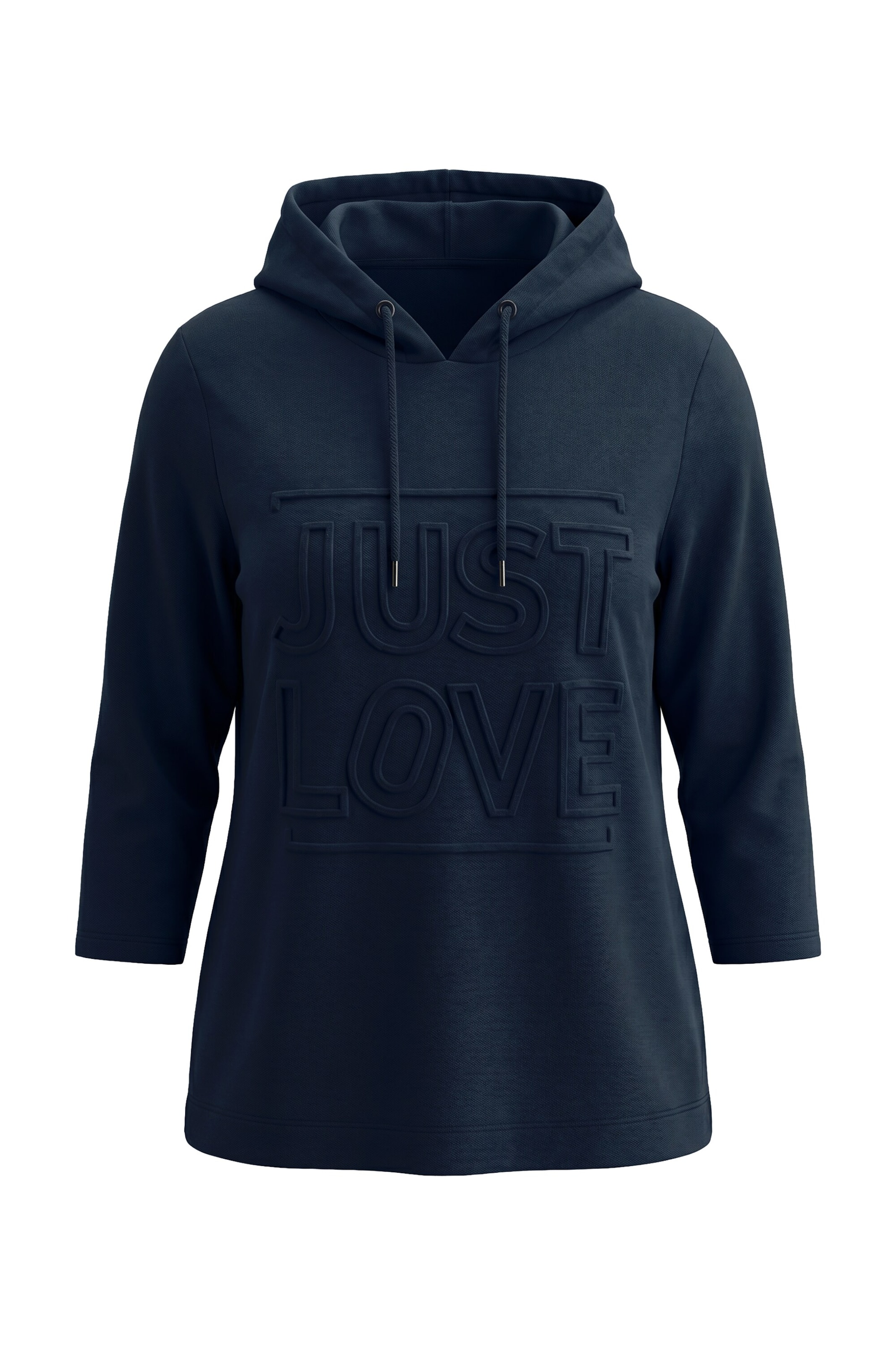 Ulla Popken Sweatshirt in Blauw