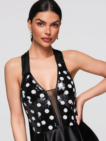 Robe de soirée Ombre en noir