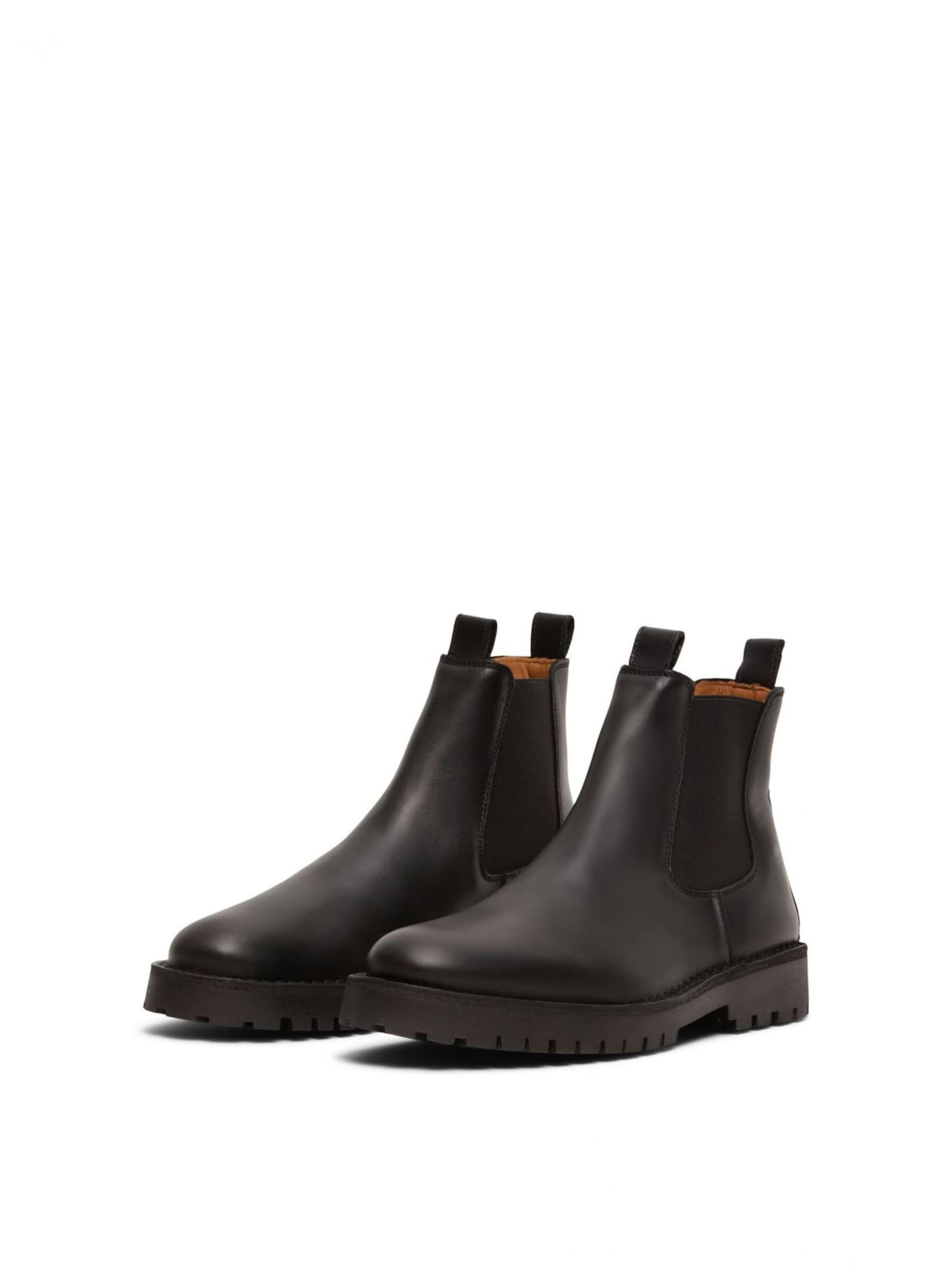 SELECTED Chelsea boots in Brown