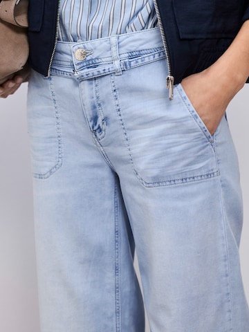 STREET ONE Свободный крой Джинсы 'Emee' в Синий