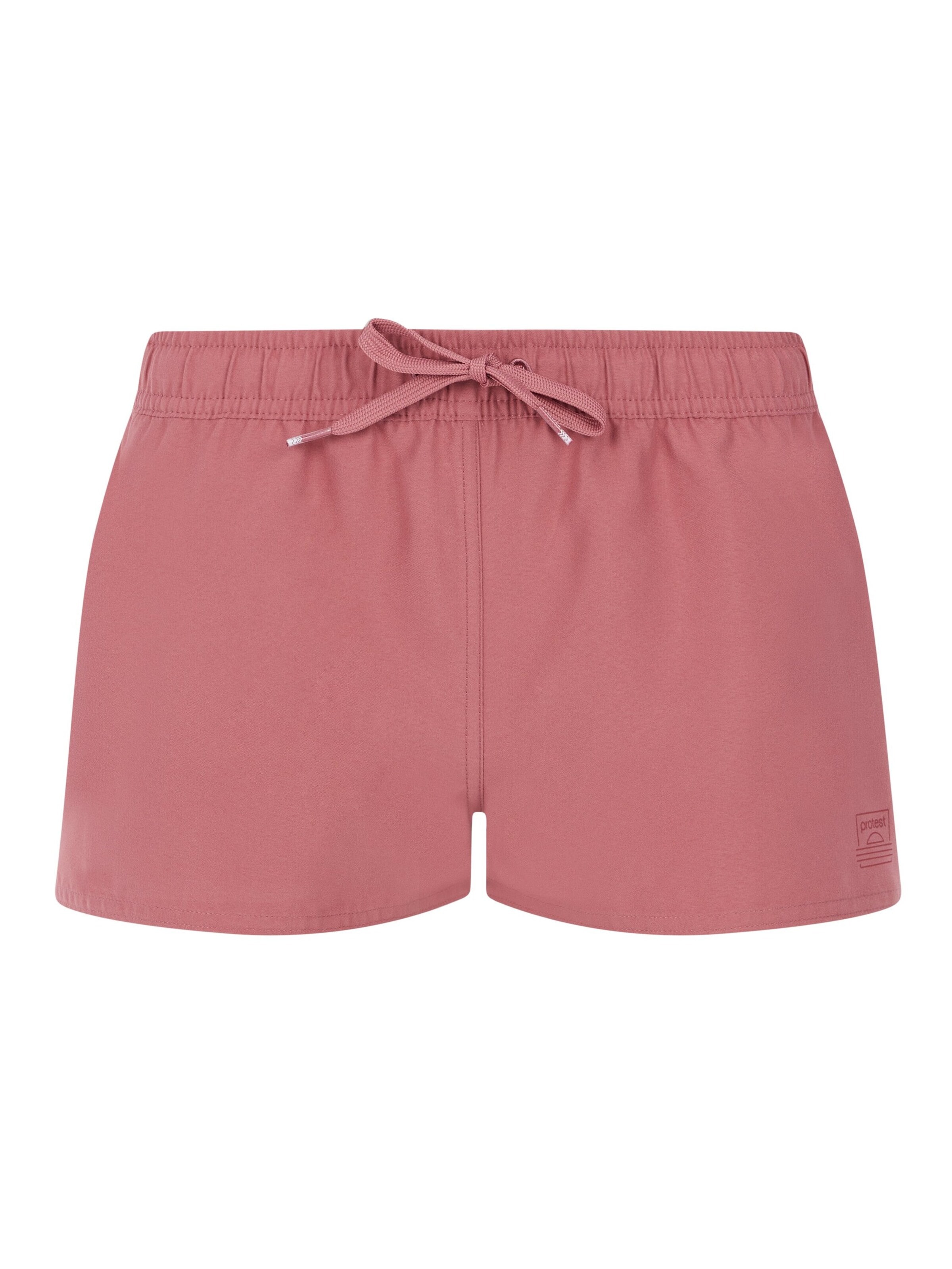 PROTEST Board shorts 'PRTEvi' in Pink: front