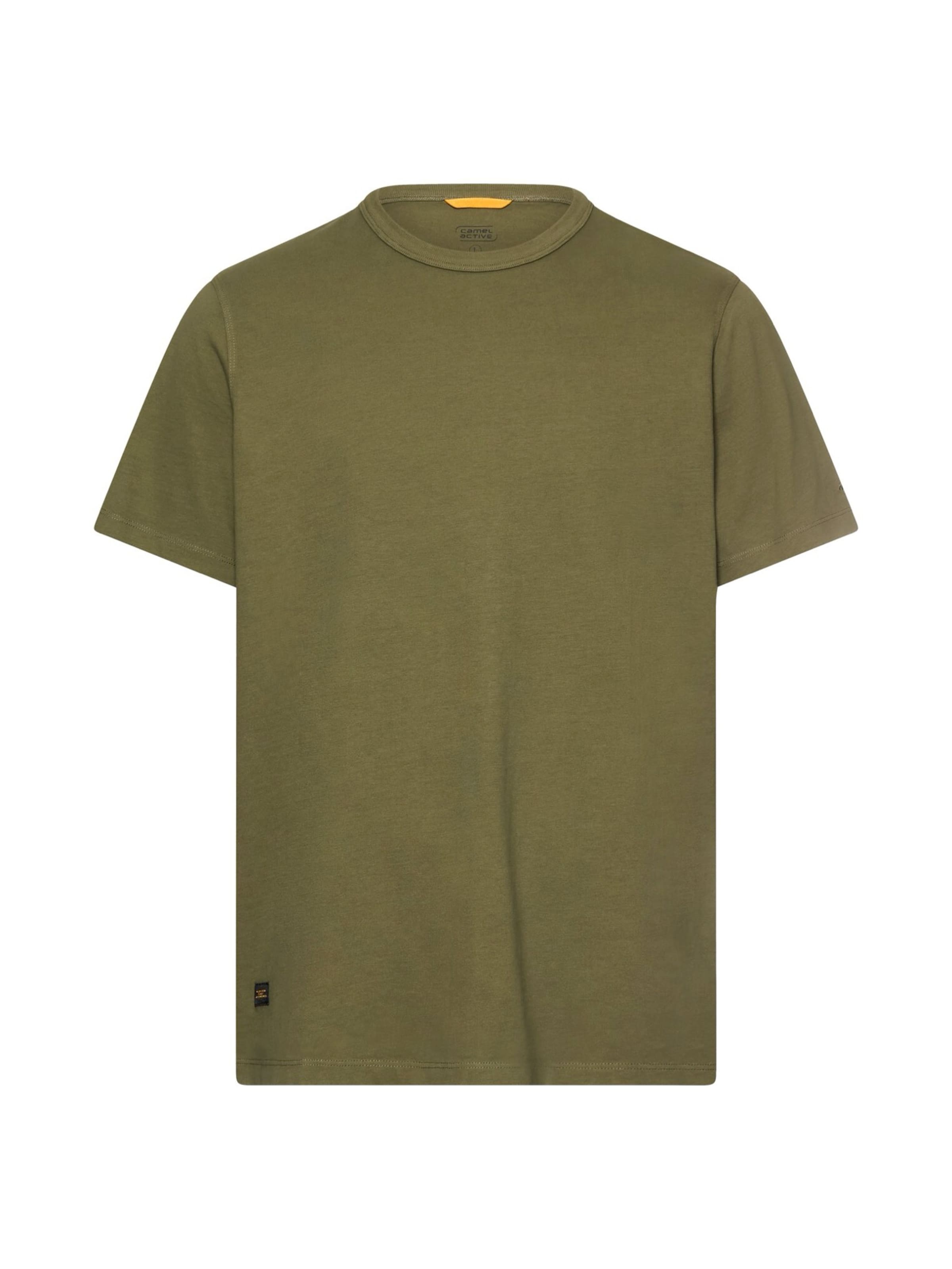 CAMEL ACTIVE - Camiseta en verde: frente
