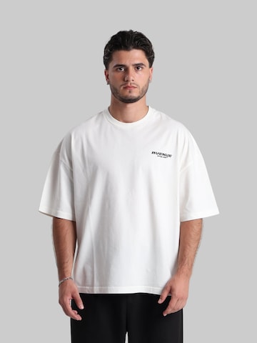 Avenue Atelier T-shirt 'Avenue Atelier Basic Boxy T-Shirt' i vit: framsida