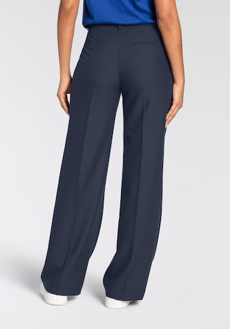 HECHTER PARIS Wide Leg Hhose in Blau