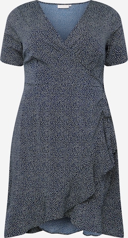 ONLY Carmakoma Jurk 'Livia' in Blauw: voorkant