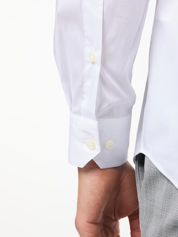 PIERRE CARDIN Slim Fit Hemd 'Futureflex' in Weiß