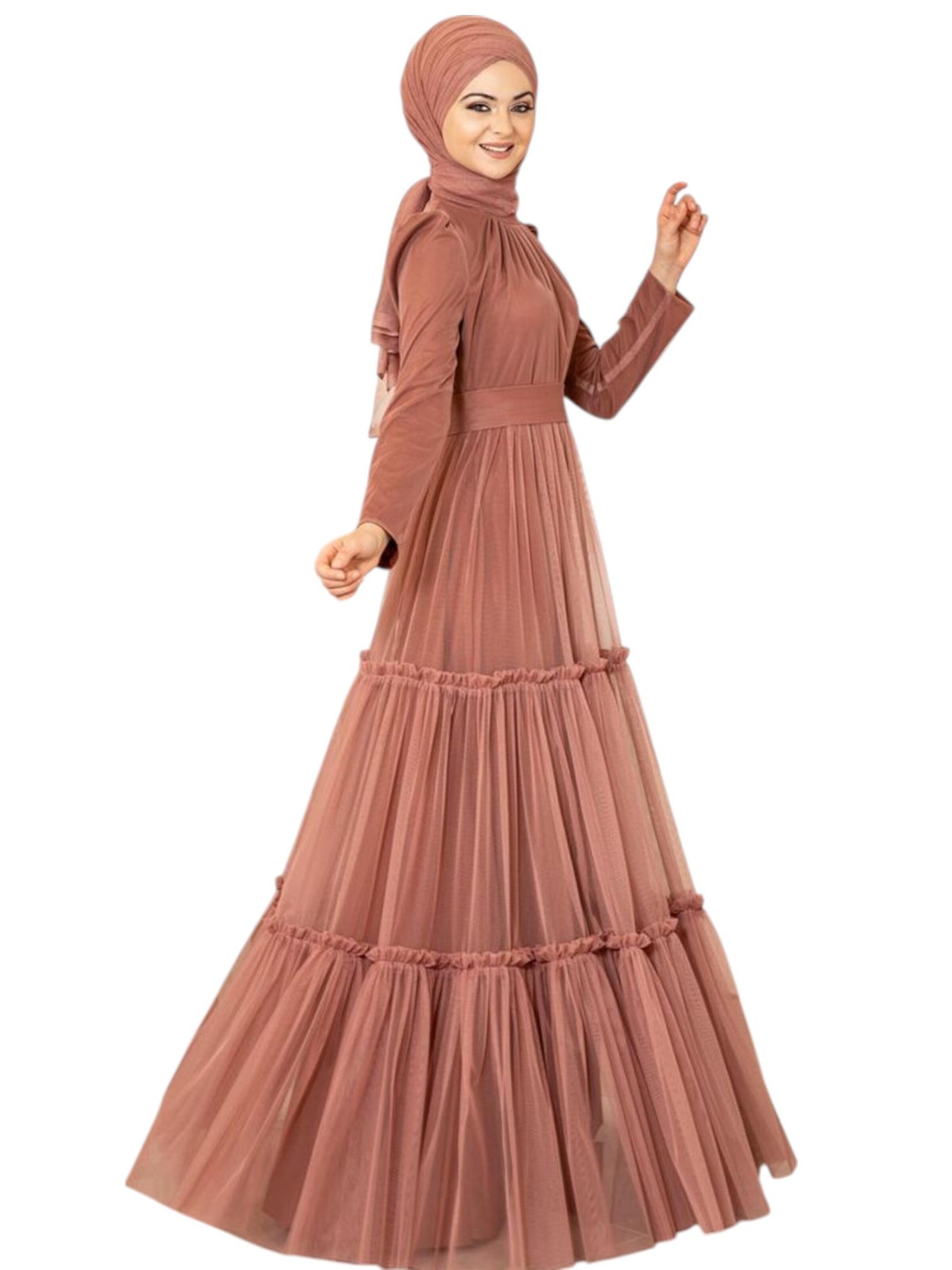 Robe de soirée 'LAYLA' fashionshowcase en orange