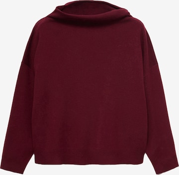 Pullover 'Plegamcd' di MANGO in rosso: frontale
