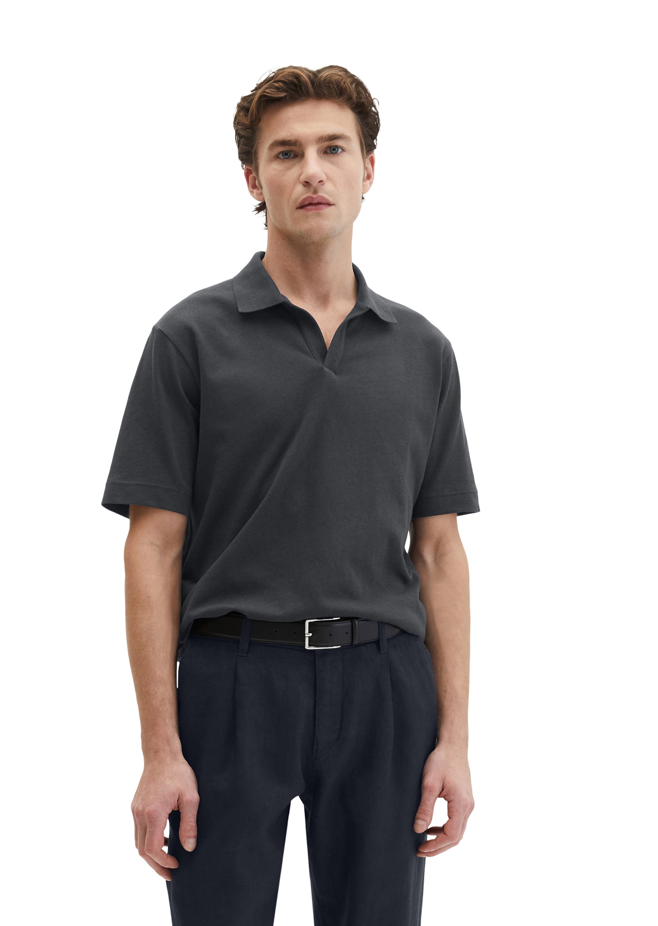Marc O'Polo Shirt in Blue: front