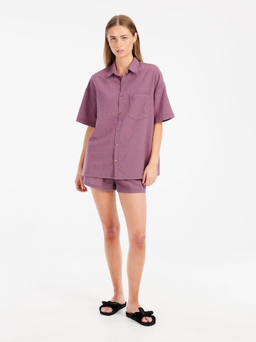 PROTEST Shirt 'PRTSunsets' in Pink