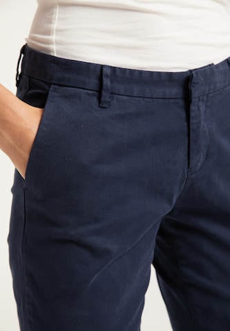 DreiMaster Vintage - Slimfit Pantalón en azul