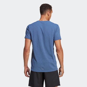 T-Shirt fonctionnel 'Own The Run Heather' ADIDAS PERFORMANCE en bleu