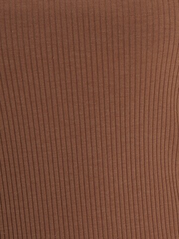 Gap Tall Pletena obleka | rjava barva