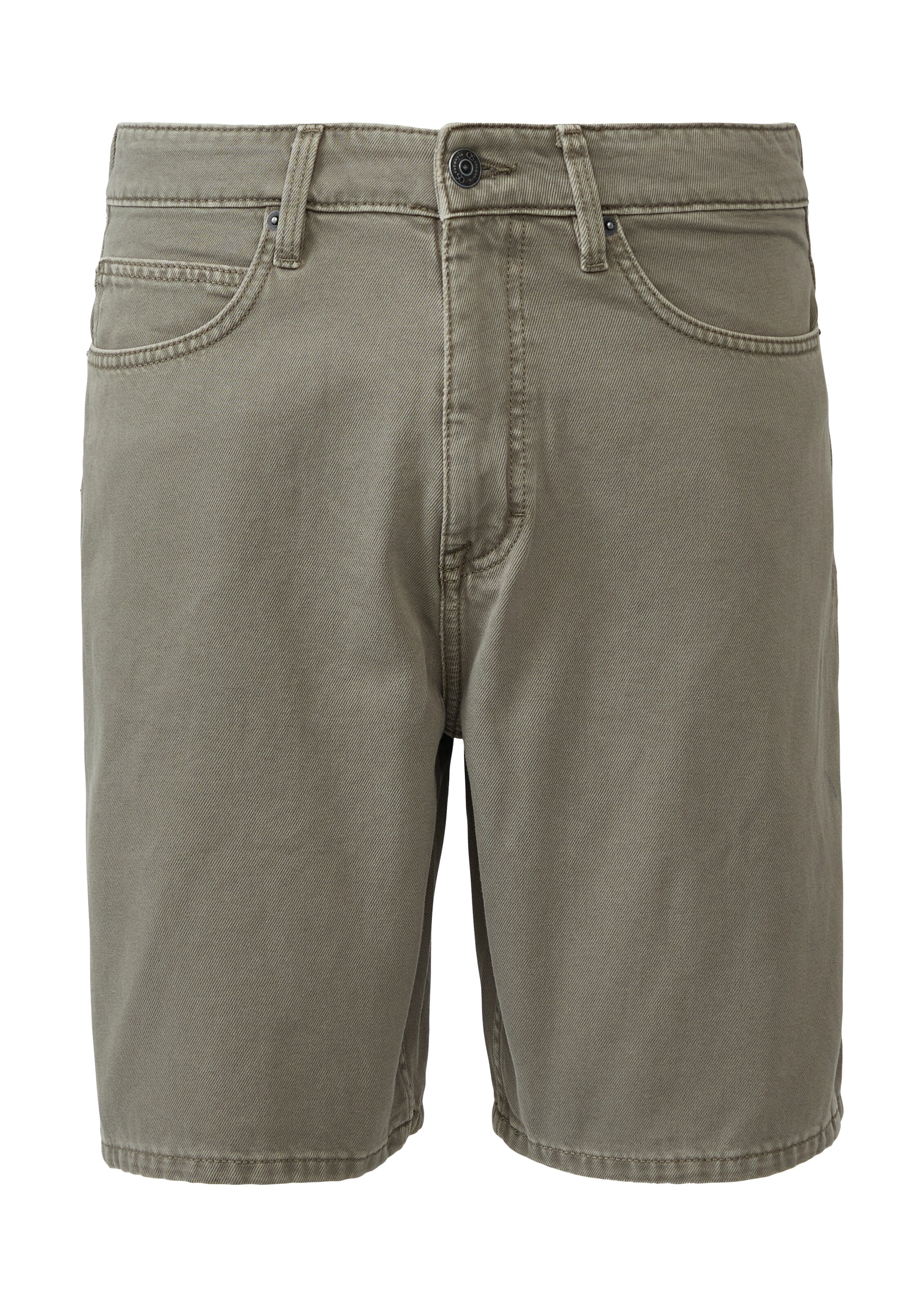 QS Regular Shorts in Grau: Vorderseite