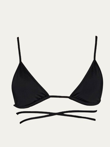 Top per bikini 'Sardegna' di Billie Swim in nero: frontale