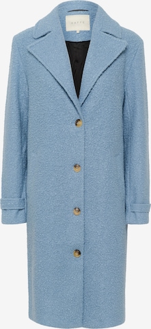 Kaffe Between-Seasons Coat 'Anne' in Blue: front