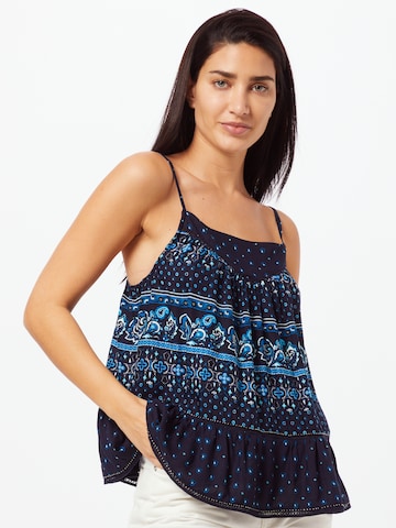 Superdry Blusentop 'Ameera' in Blau: predná strana