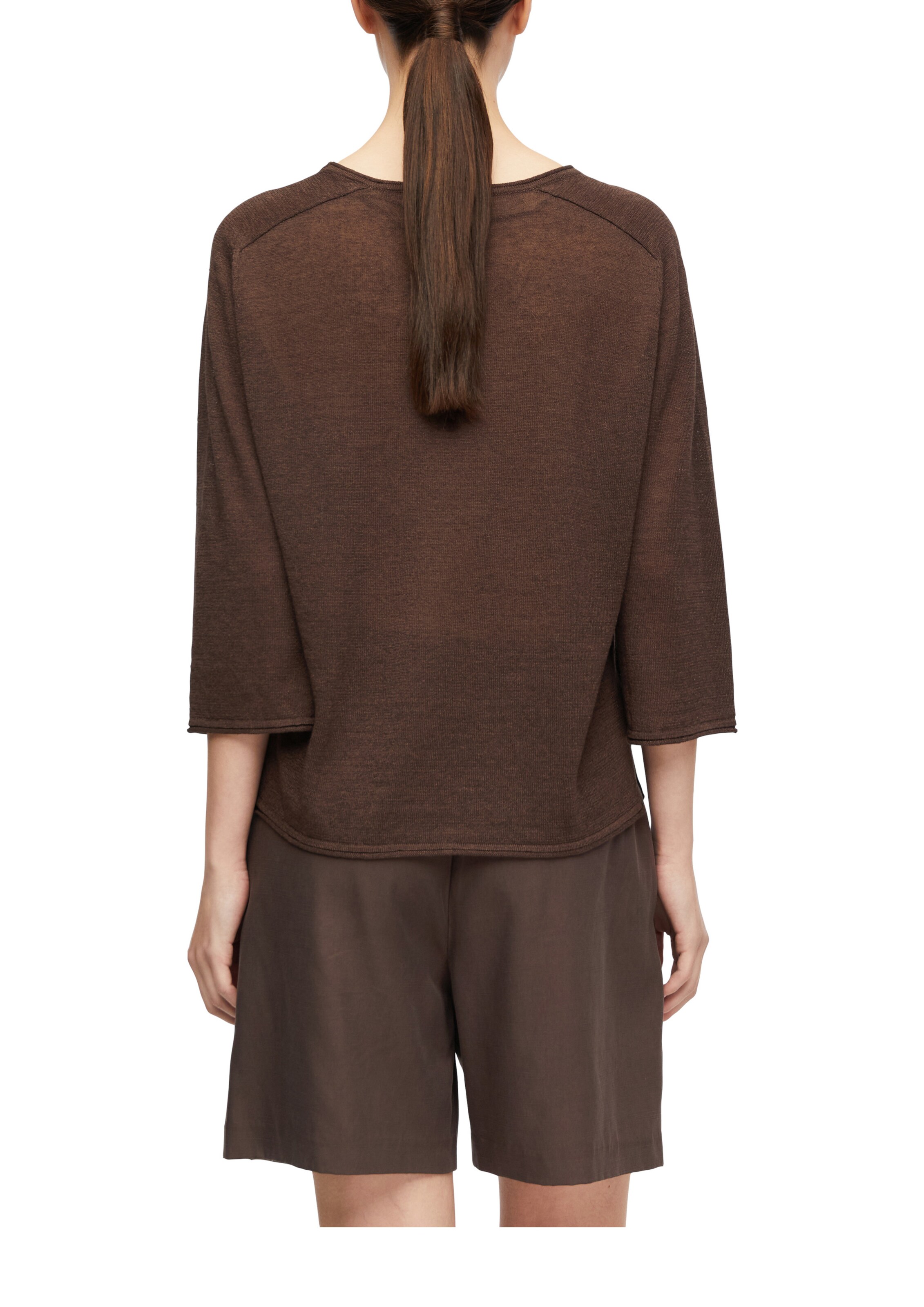 Pull-over COMMA en marron