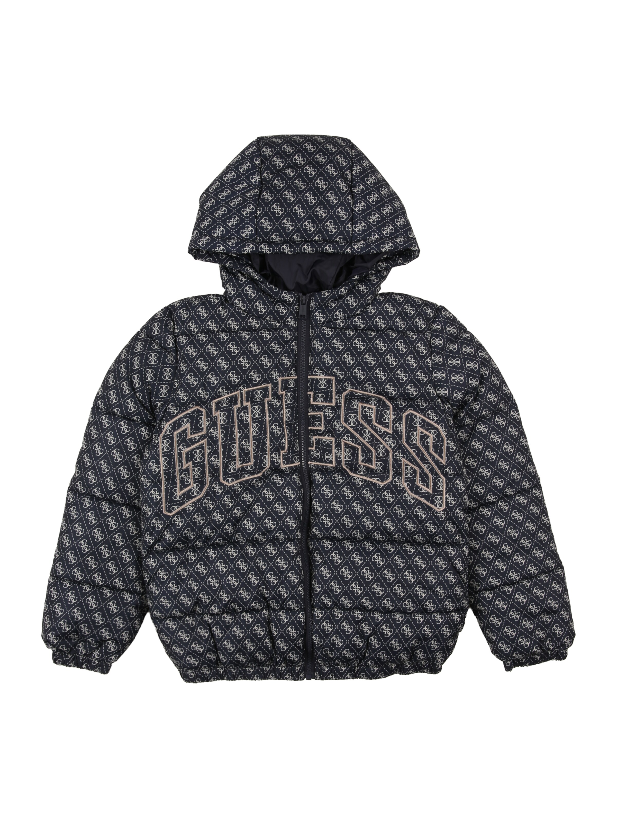 GUESS Winterjas in Blauw: voorkant