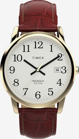 TIMEX Analoog horloge in Bruin: voorkant