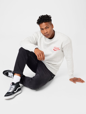 JACK & JONES Sweatshirt 'COCA COLA' in Weiß