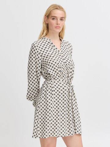 ICHI Blusenkleid ' IHVERA DR36 ' in Beige