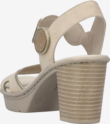 Rieker Sandale in Beige