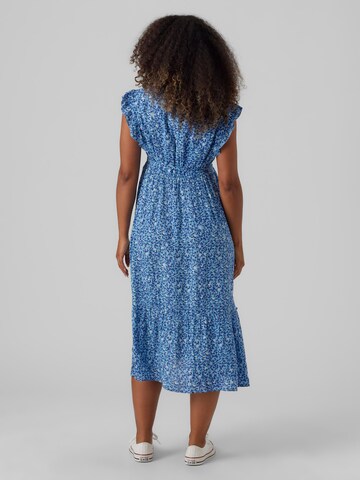 MAMALICIOUS Платье-рубашка 'Dee Lia' в Синий