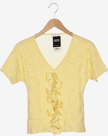 Elegance Paris Sweater & Cardigan in S in Yellow: front