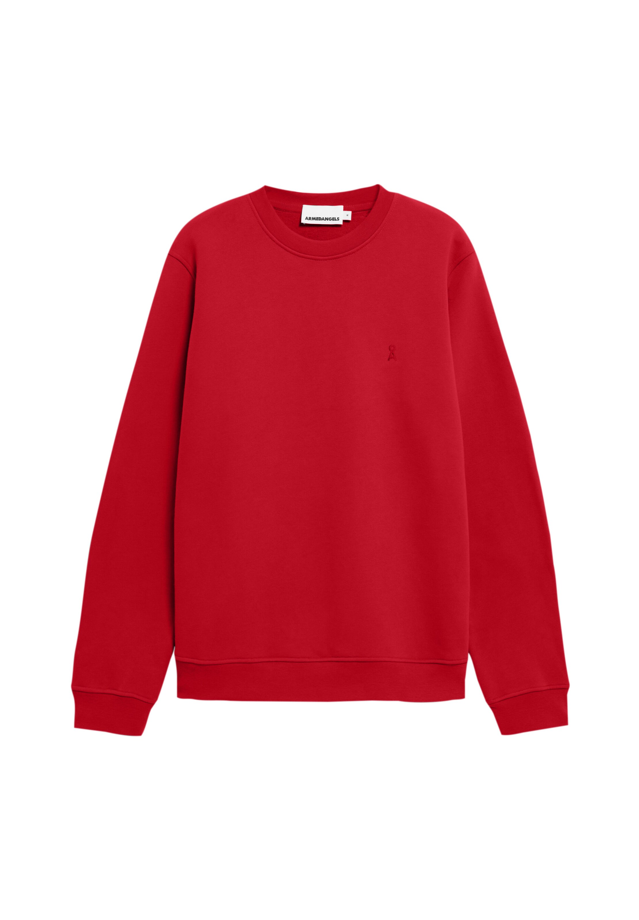 ARMEDANGELS Sweatshirt 'Baaro' in Red: front