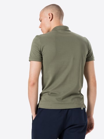 LACOSTE - Ajuste estrecho Camiseta en verde