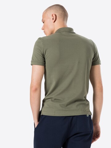 zaļš LACOSTE Slim fit T-Krekls